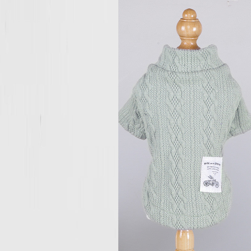 High Elastic Acrylic Knitted Sweater For Pets