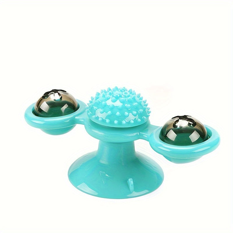 New Windmill Rotating Interactive Pet Toy