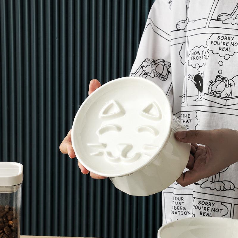 Spine-Friendly Feeding Bowl for Pet