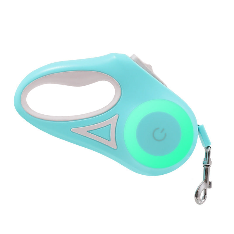 Retractable Leash with Collar Spotlight for Pet