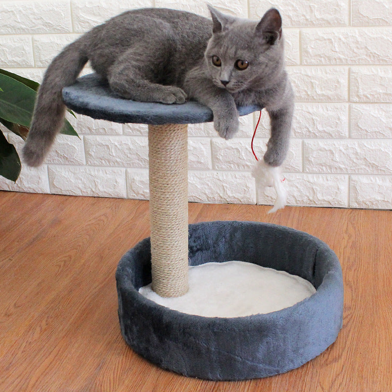 Small Sisal Jumping Platform Pet Tree Toy