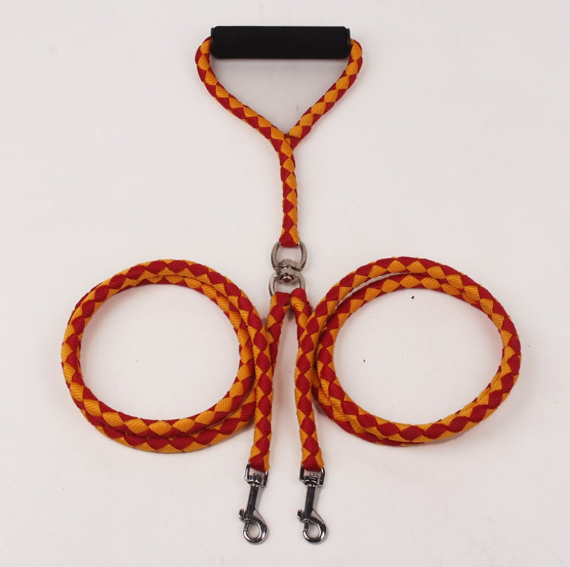 Hand-Knitted Traction Leash for Pet