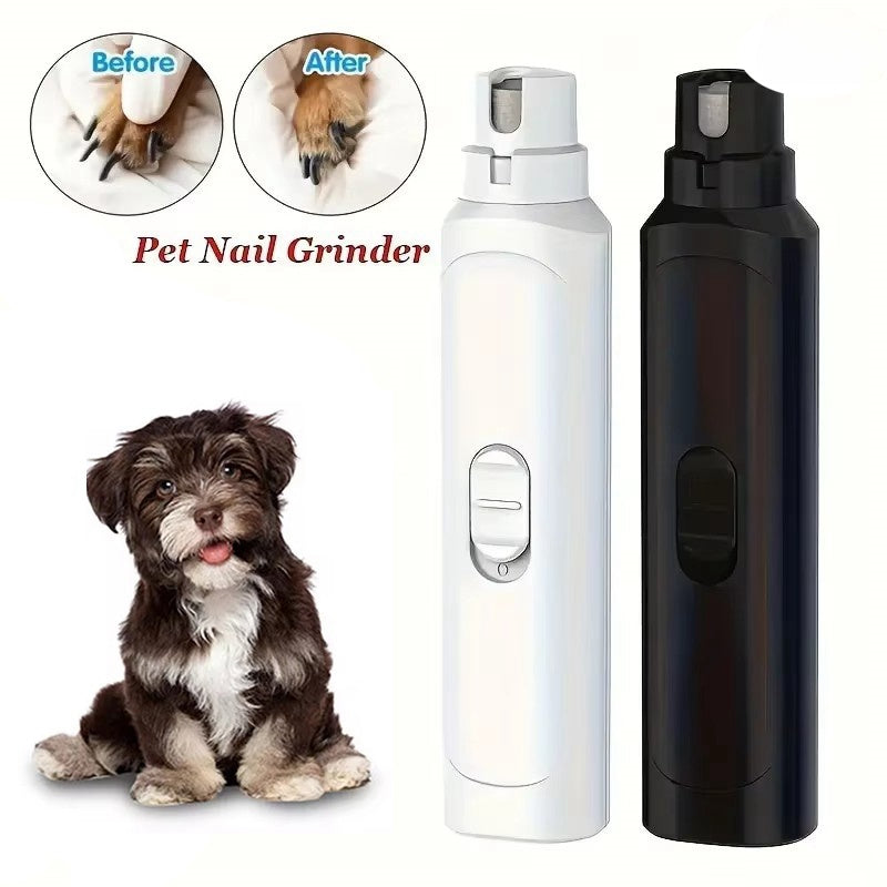 Battery-Powered Nail Grinder And Trimmer For Pets