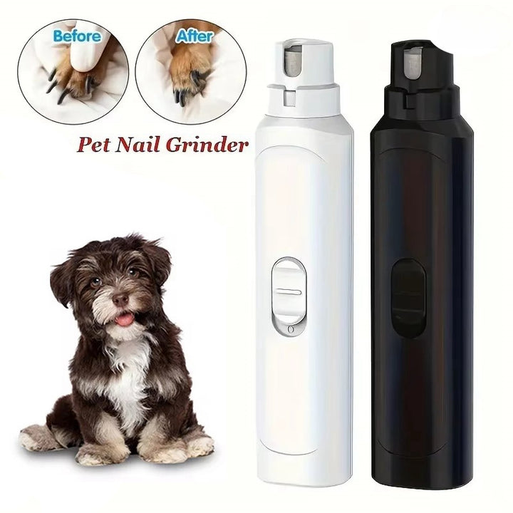 Battery-Powered Nail Grinder And Trimmer For Pets