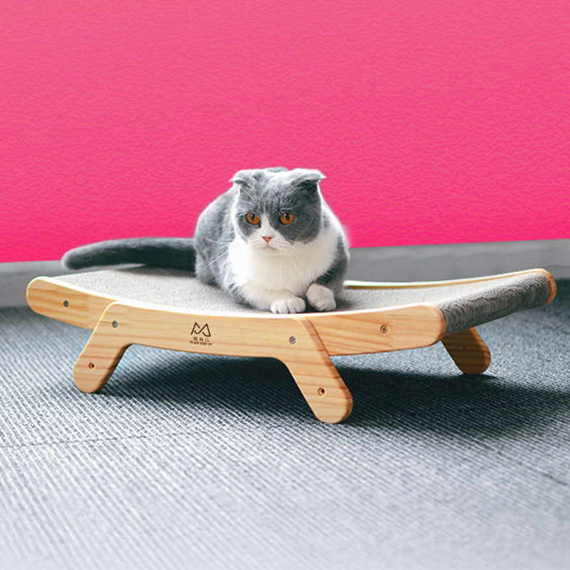 Vertical Corrugated Paper Pet Claw Toy Bed