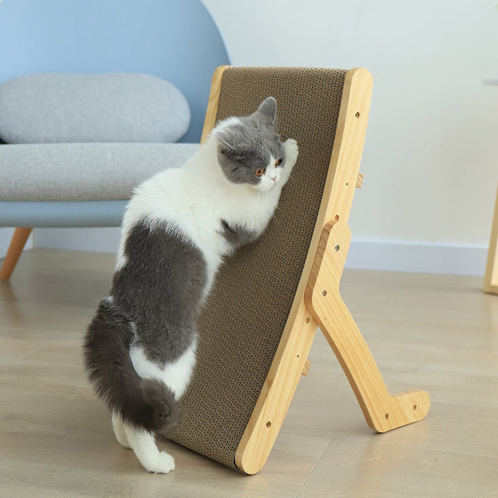 Vertical Corrugated Paper Pet Claw Toy Bed