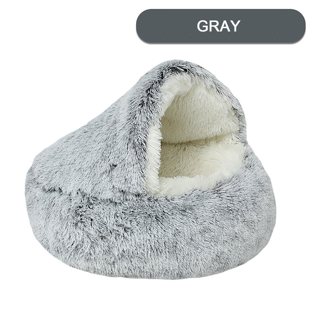 Luxurious Plush Round Soft Bed for Pet