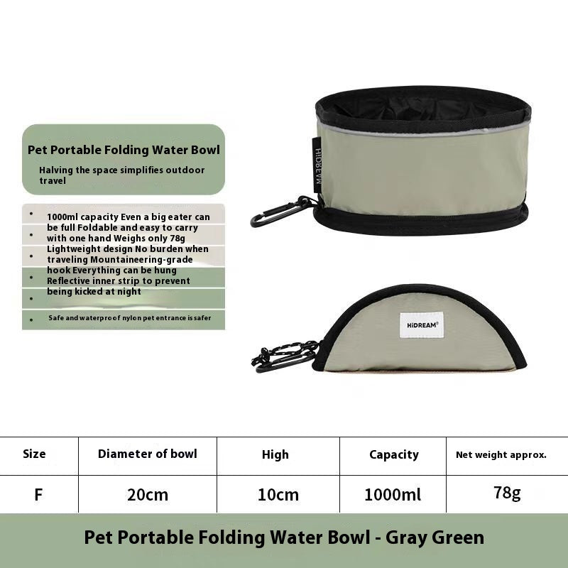 Folding Travel Bowl for Pet