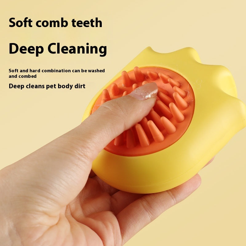 Pet Bath Massage Brush And Comb