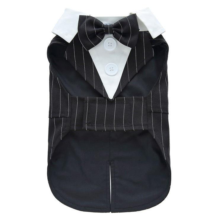 Formal Tuxedo Style Pet Clothing