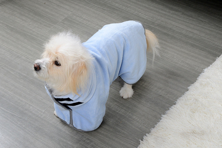 Absorbent Pet Bathrobe Towel