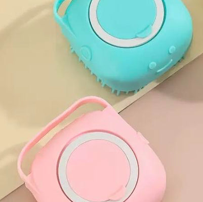 Silicone Pet Bath and Massage Gloves