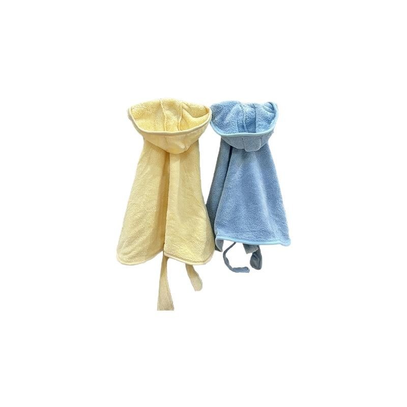 Wearable Coral Fleece Pet Bath Towel