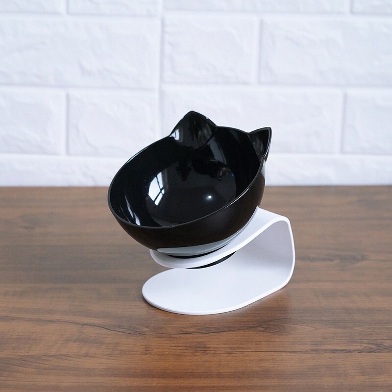 Non-Slip Elevated Double Feeding Bowl for Pet
