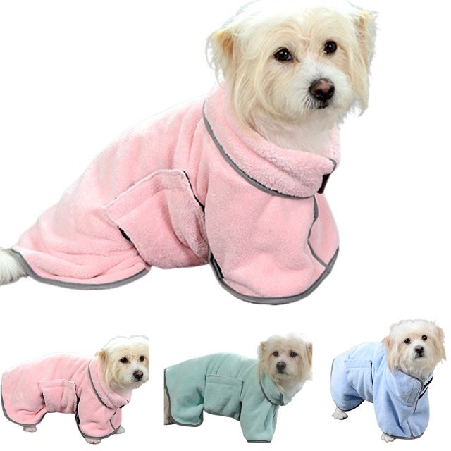 Absorbent Pet Bathrobe Towel
