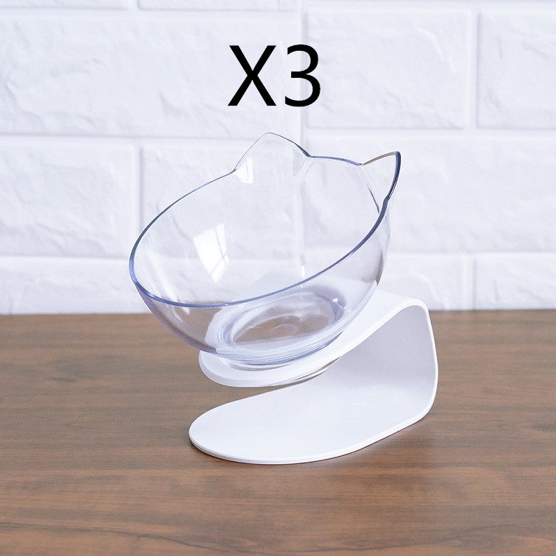Non-Slip Elevated Double Feeding Bowl for Pet