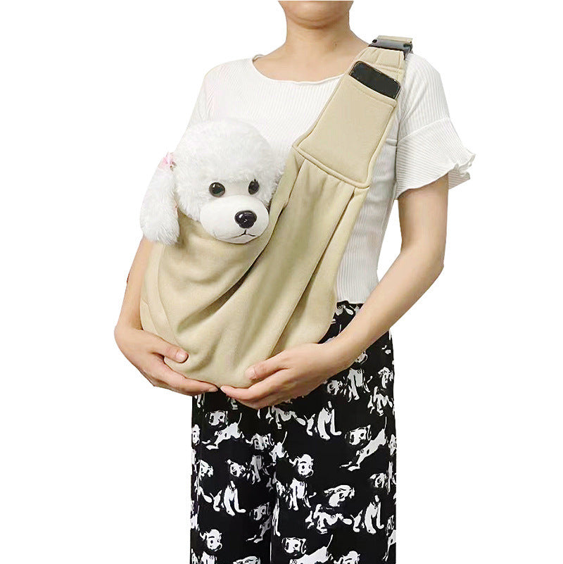Foldable Portable Crossbody Pet Bag