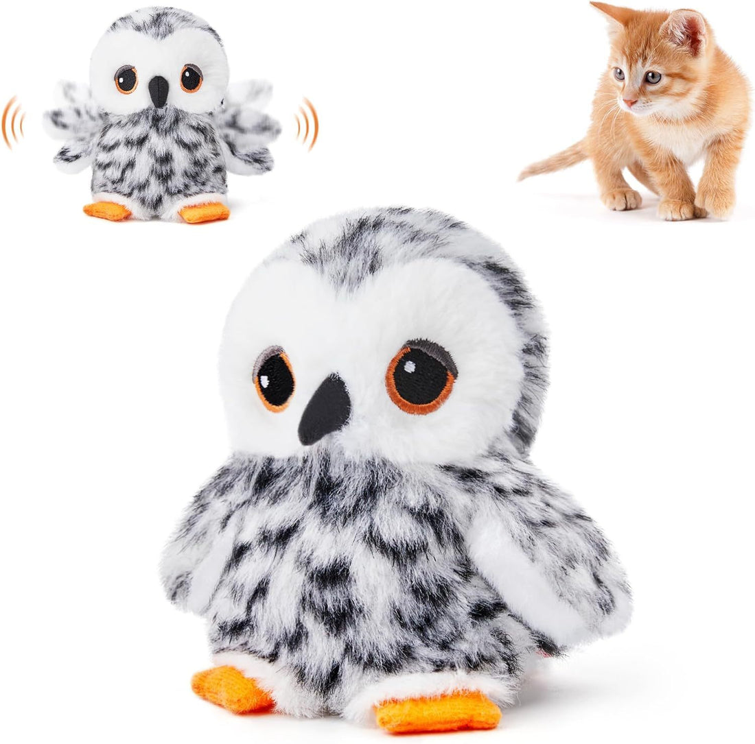 Automatic Flapping Pet Bird Toy