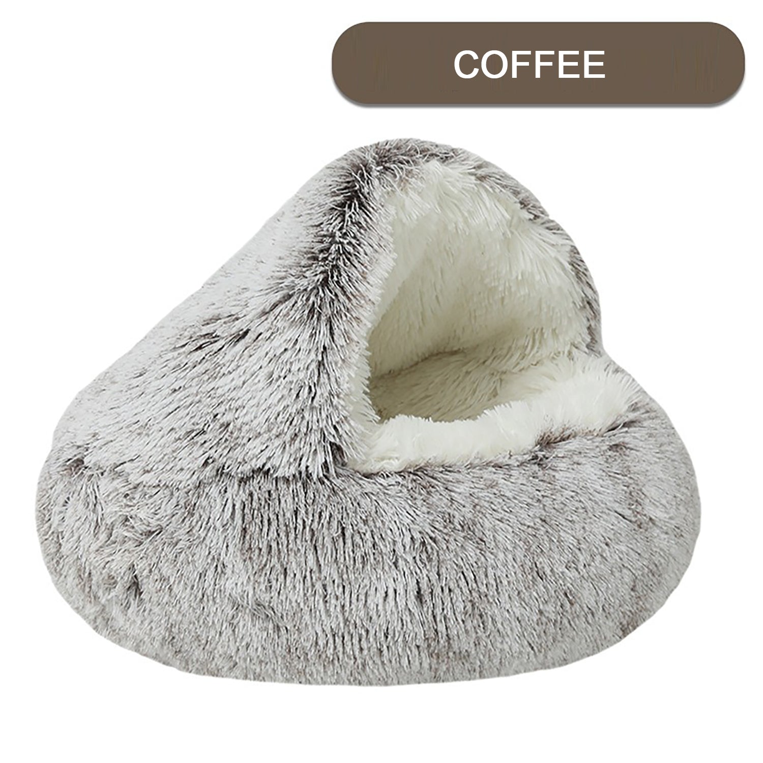 Luxurious Plush Round Soft Bed for Pet