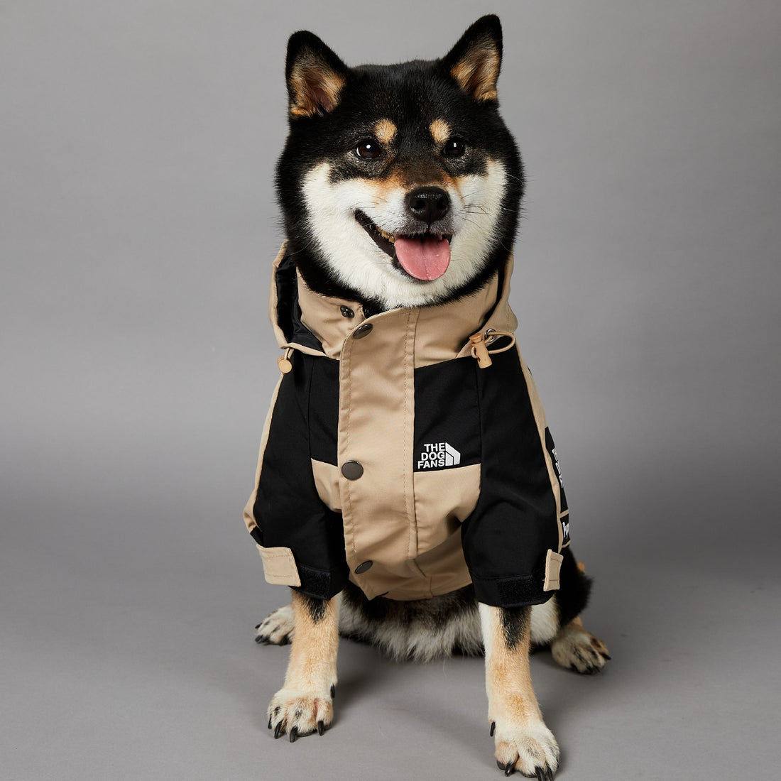 Khaki Shell Jacket For Pets