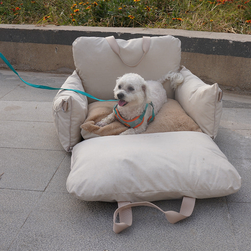 Front Car Safety Seat Bed for Pet