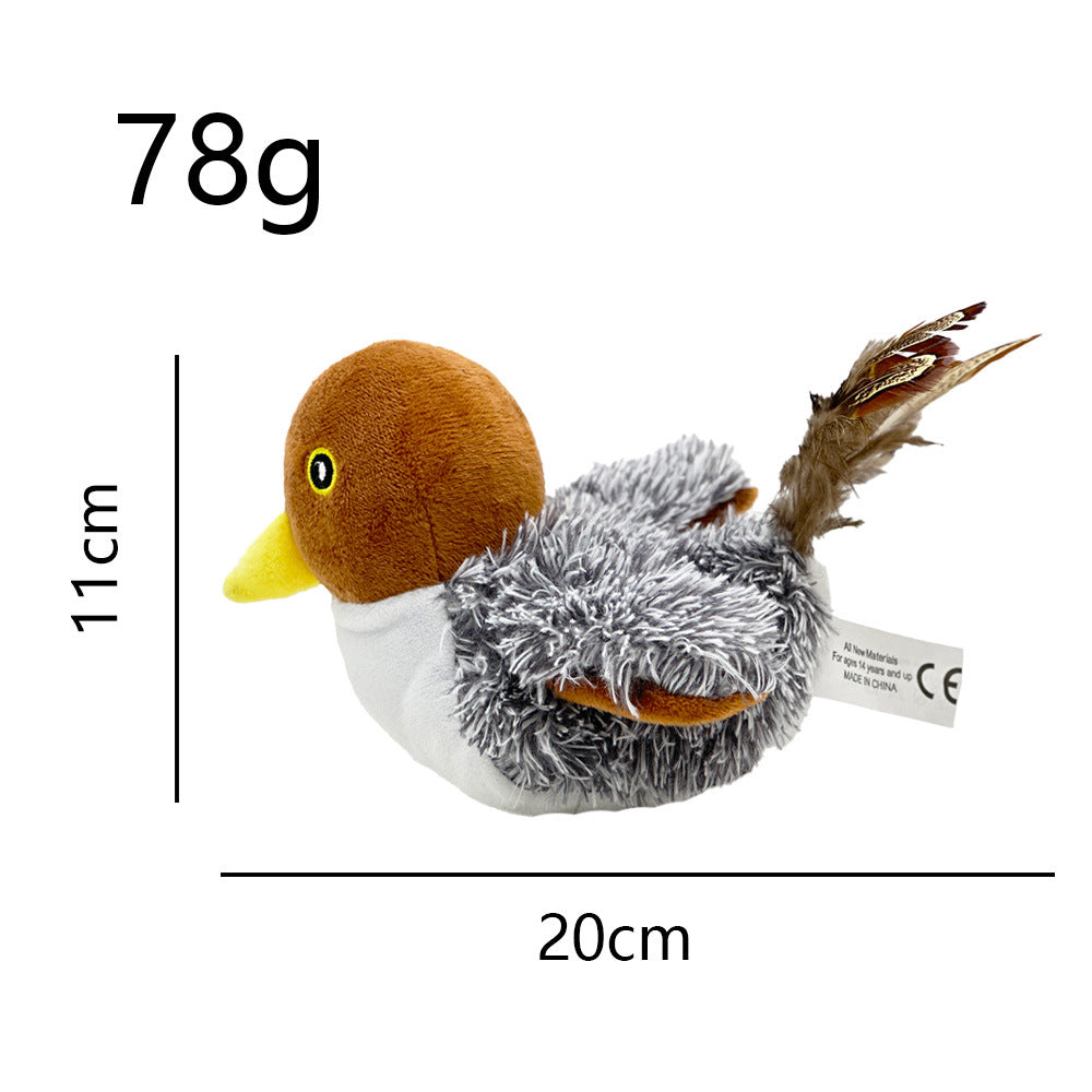 Automatic Flapping Pet Bird Toy