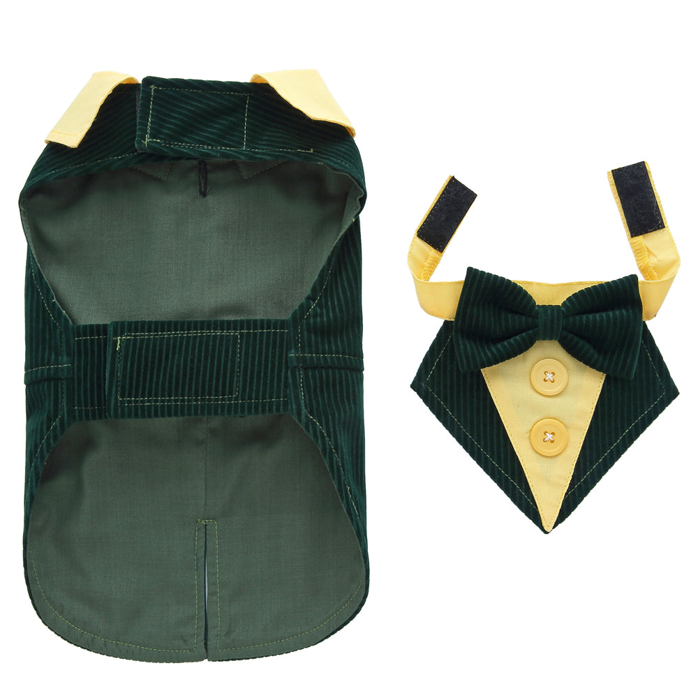 Formal Tuxedo Style Pet Clothing