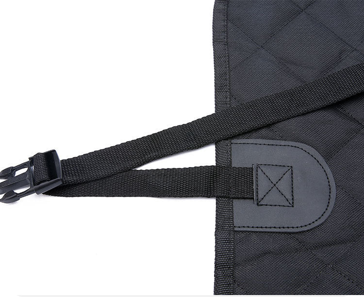Pet Car Seat Cover with Zipper Pocket