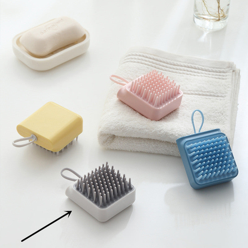 Dual Function Pet Bath and Grooming Brush