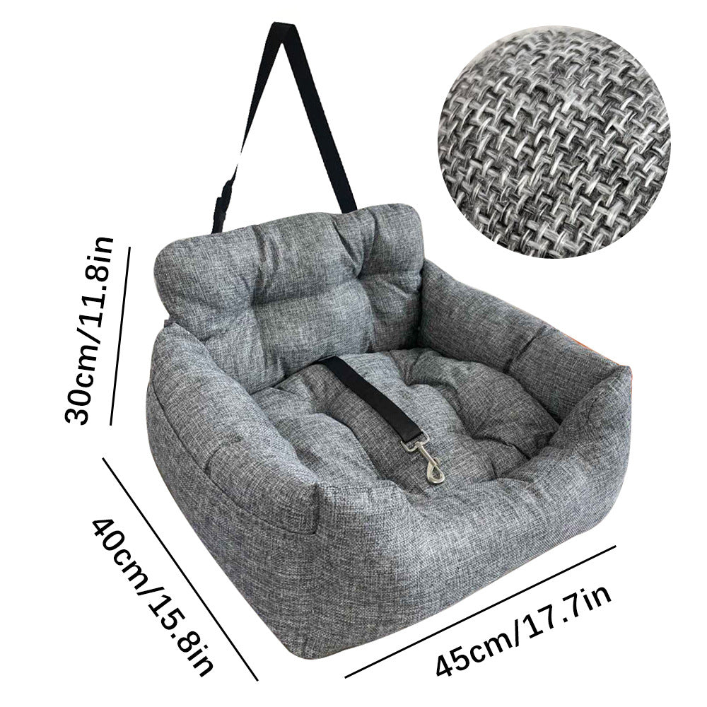 Striped Sofa and Car Nest Bed for Pet