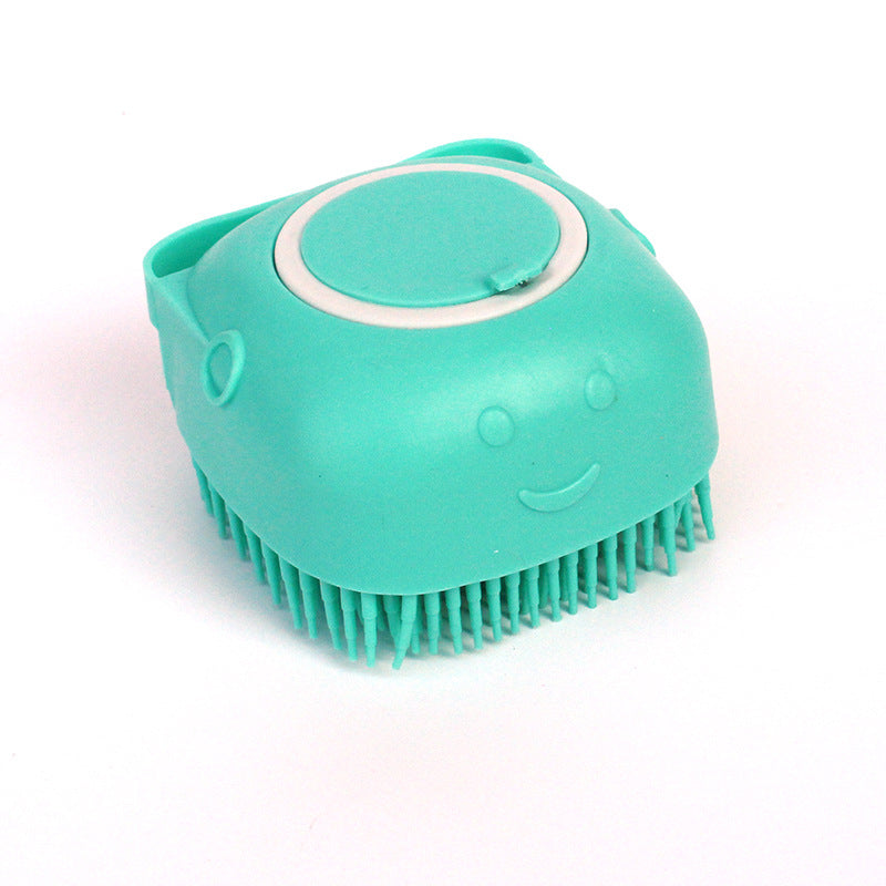 Silicone Pet Bath and Massage Gloves