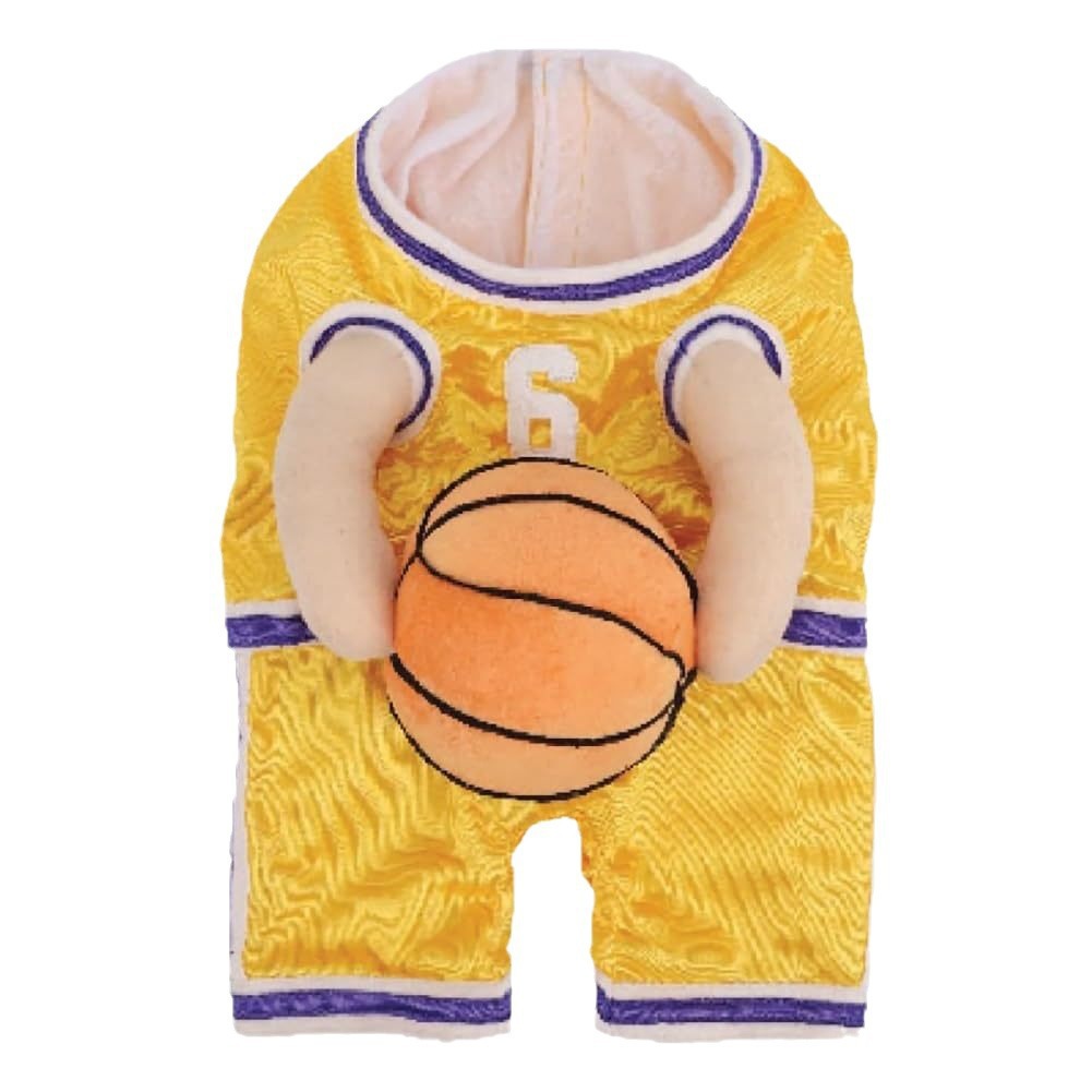 Basketball Themed Pet Costume with Ball