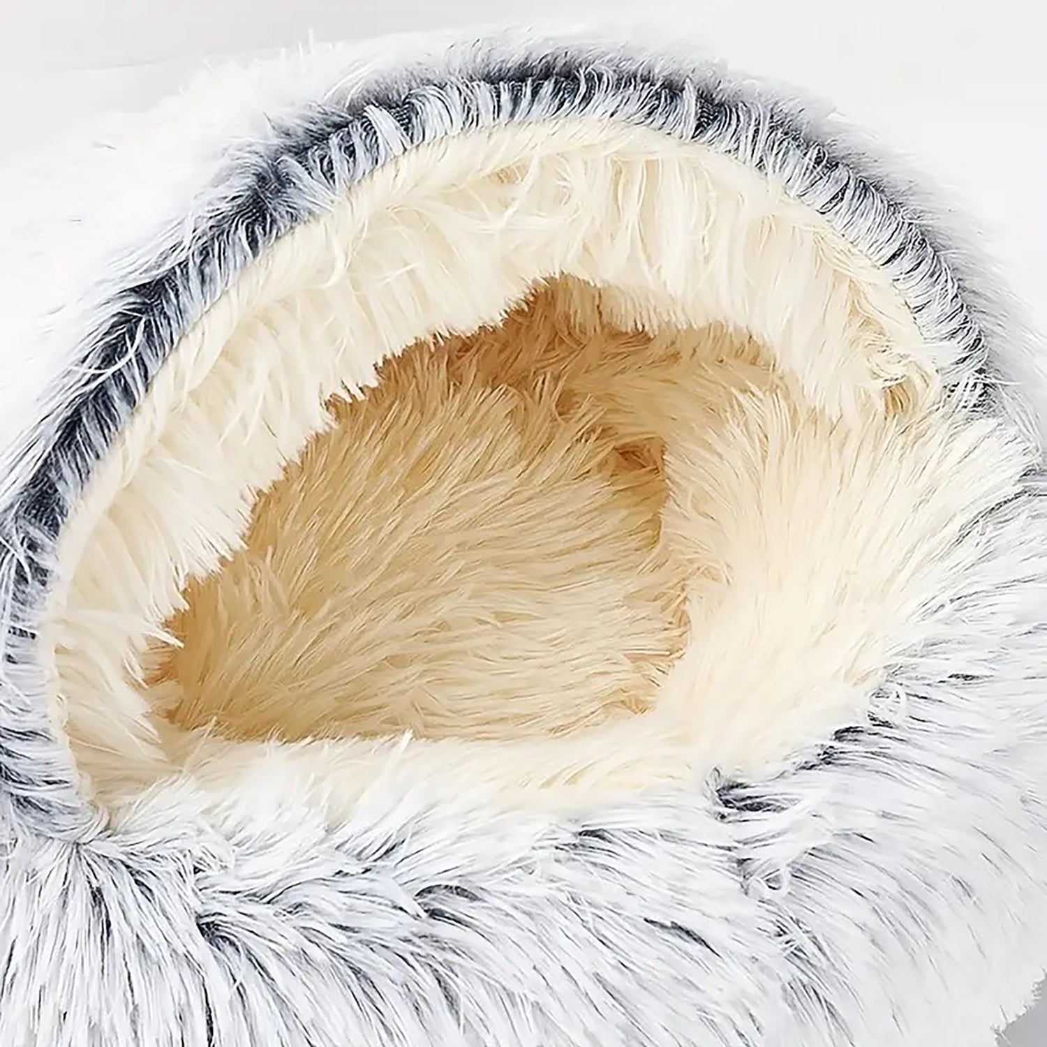 Luxurious Plush Round Soft Bed for Pet