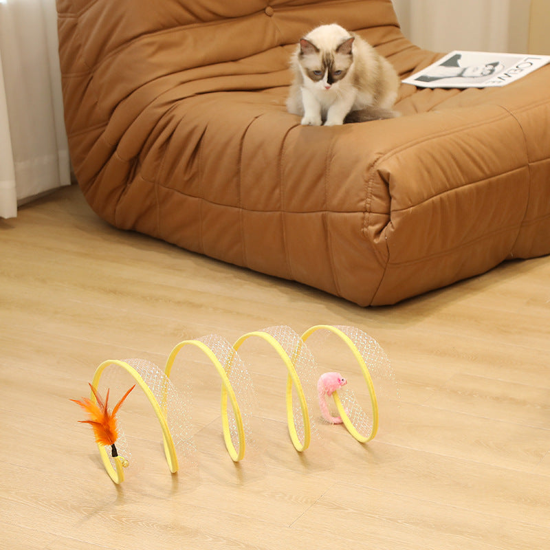 Foldable Pet Play Tunnel Toy