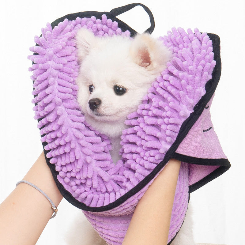 Super Absorbent Microfiber Pet Bathrobe Towel