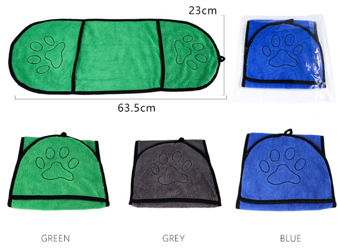 Absorbent Pet Bath Towel
