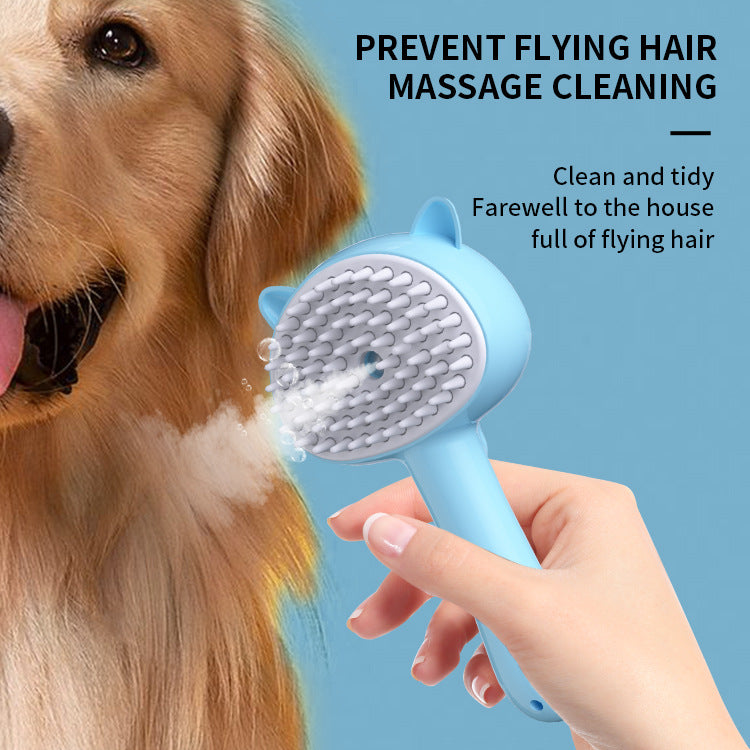 Pet Hair Cleaning Brush With Mist