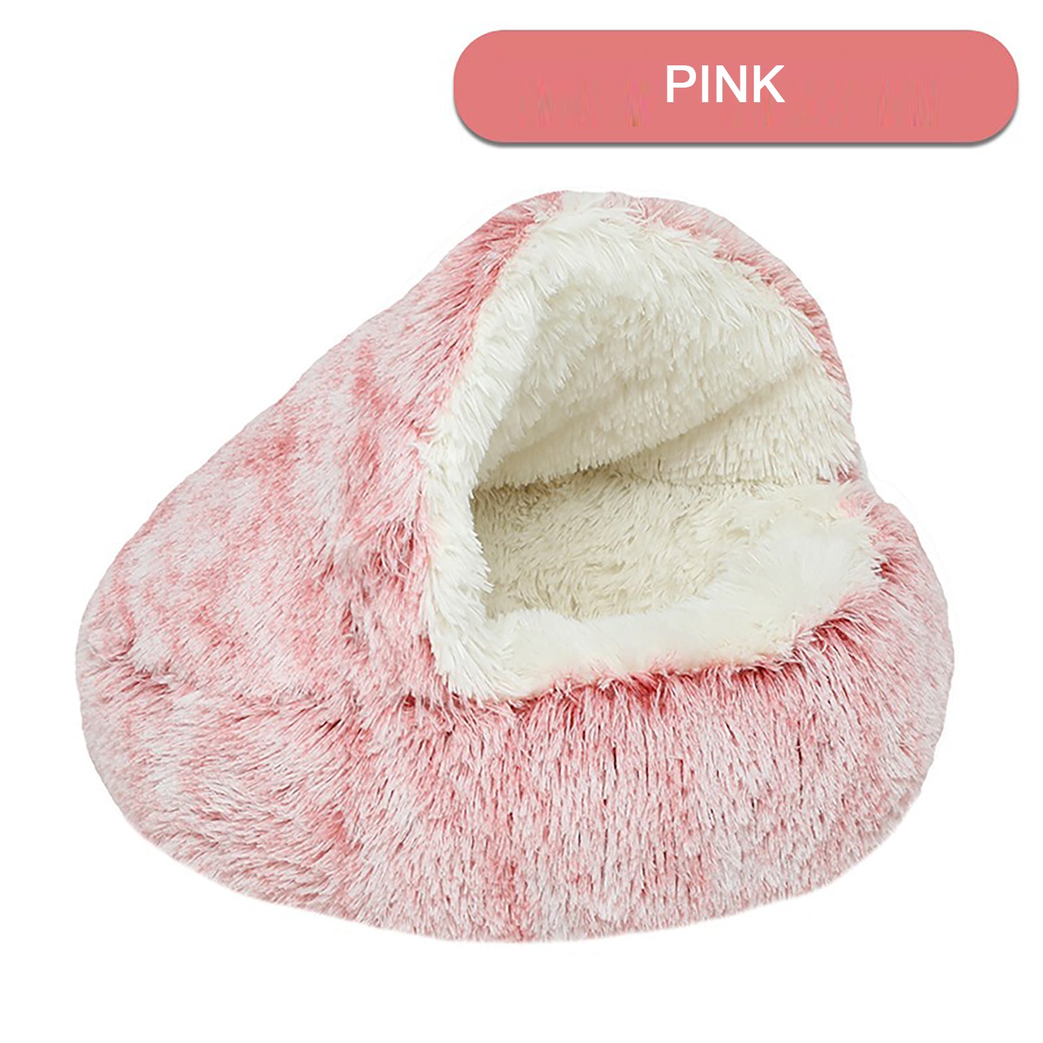 Luxurious Plush Round Soft Bed for Pet