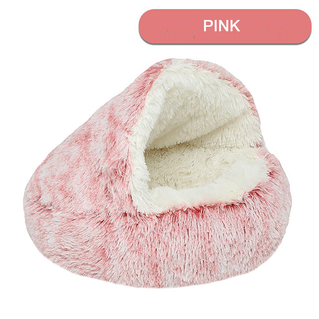 Luxurious Plush Round Soft Bed for Pet