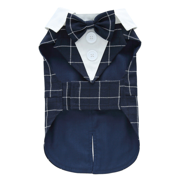Formal Tuxedo Style Pet Clothing