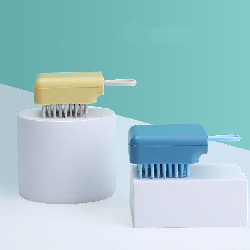 Dual Function Pet Bath and Grooming Brush