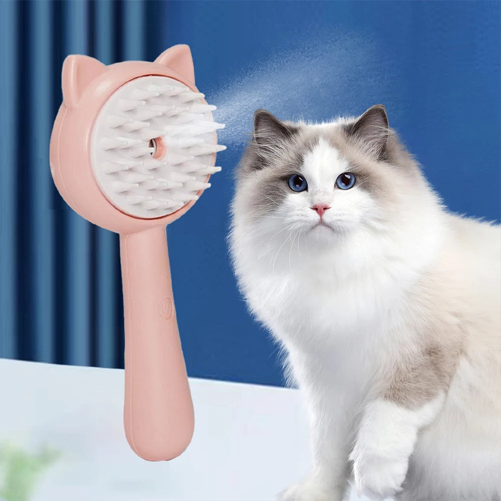 Pet Hair Cleaning Brush With Mist