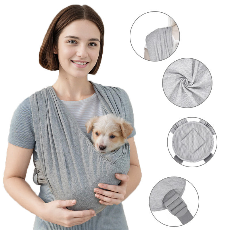 Adjustable Pet Travel Sling Bag