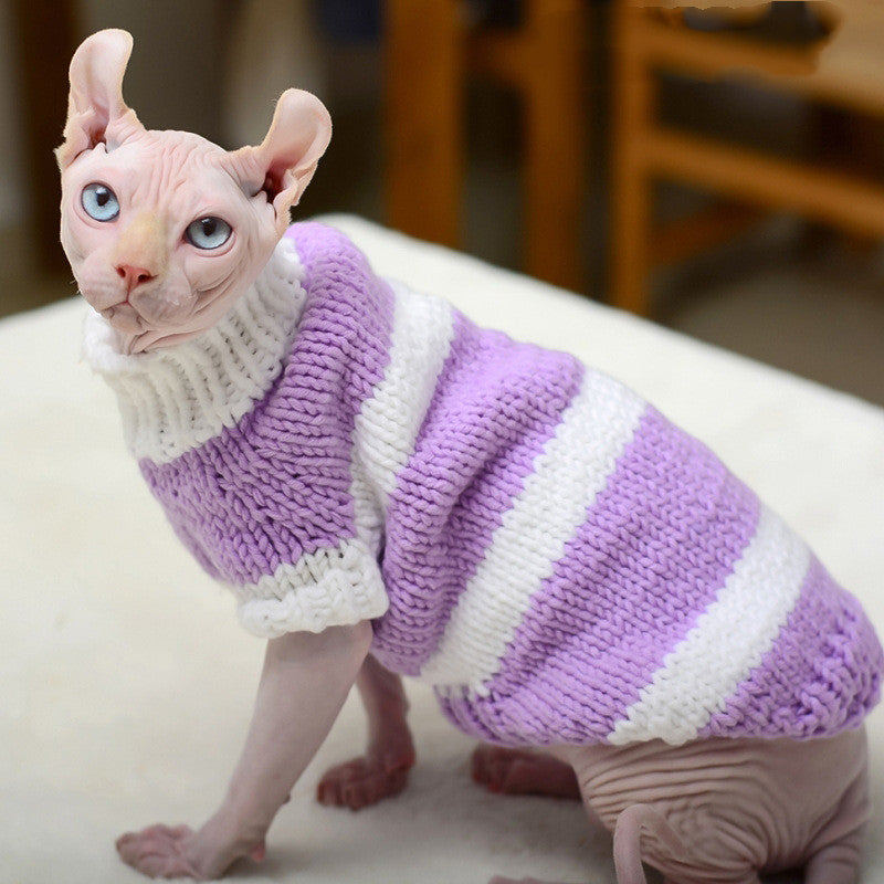 Warm Sweater For Hairless Pets