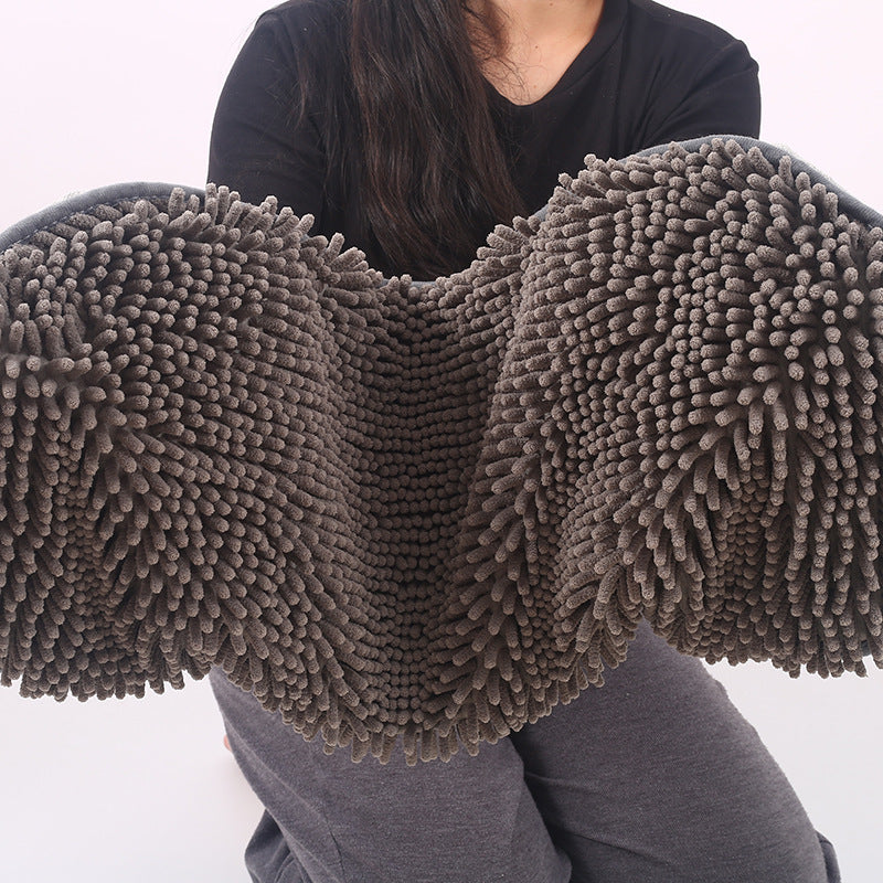 Pet Scrubbing and Bath Glove Towel