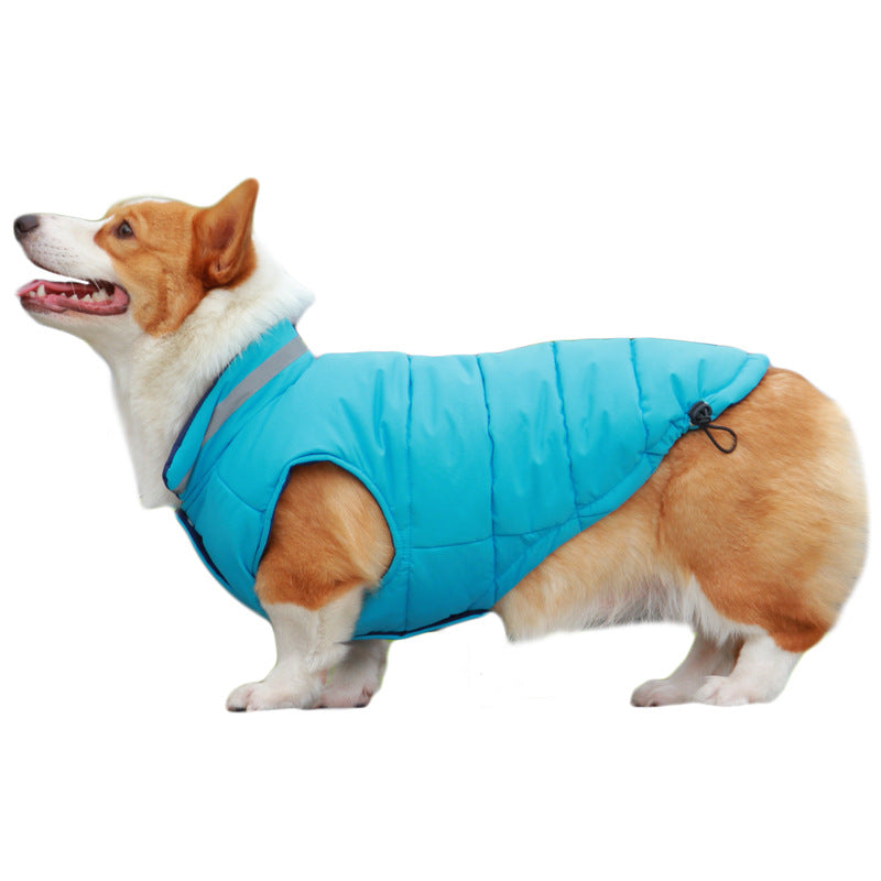 Thickened Waterproof Double-Sided Reflective Jacket For Pets