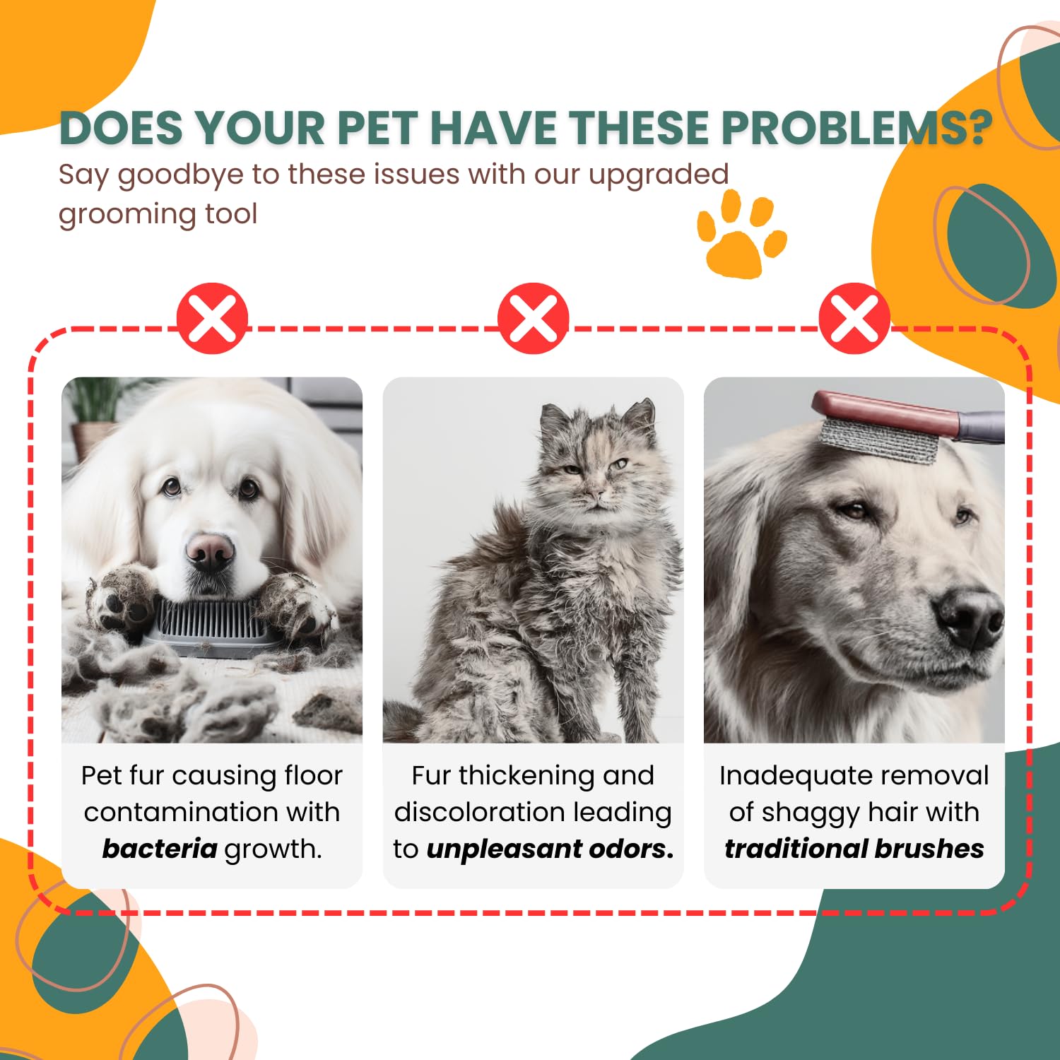 Mist Brush For Short And Long Haired Pets