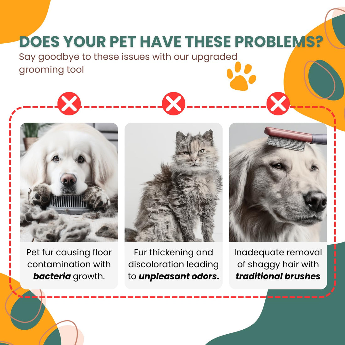 Mist Brush For Short And Long Haired Pets