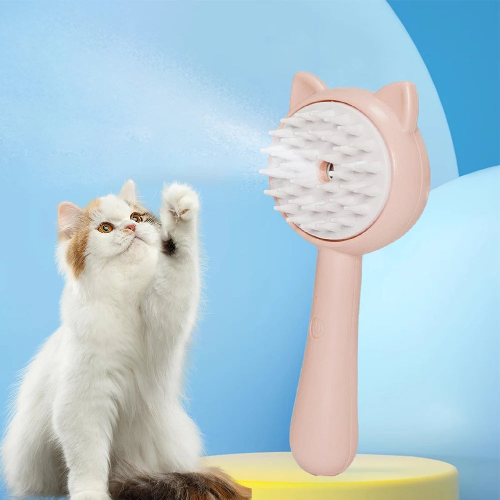 Pet Hair Cleaning Brush With Mist