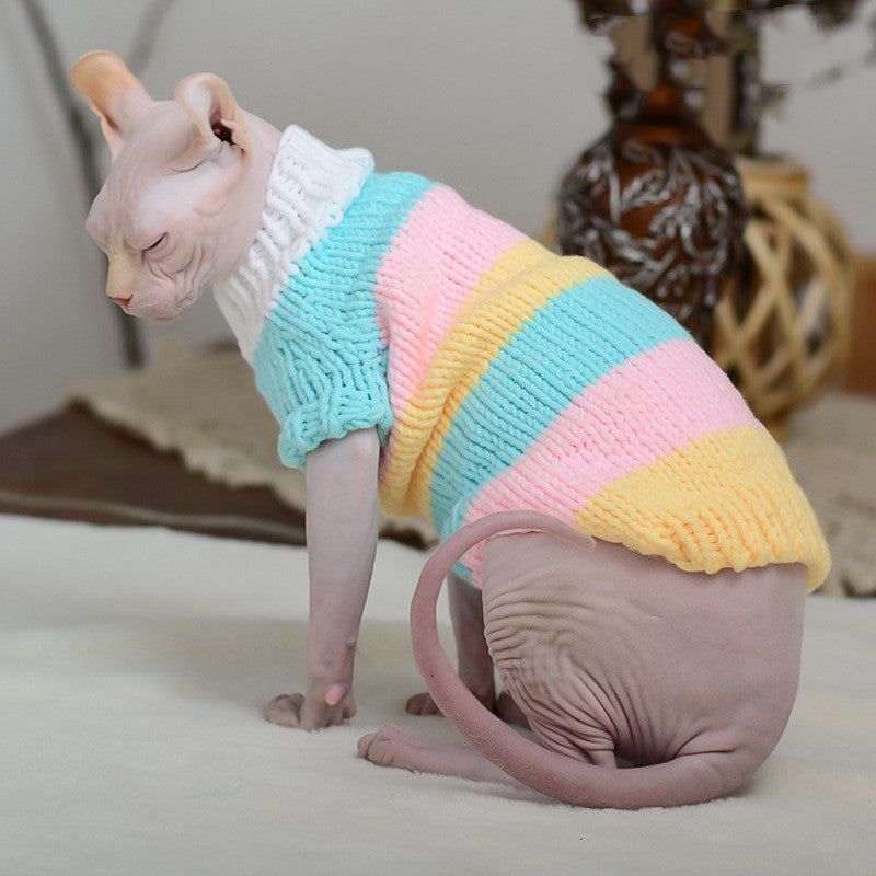 Warm Sweater For Hairless Pets